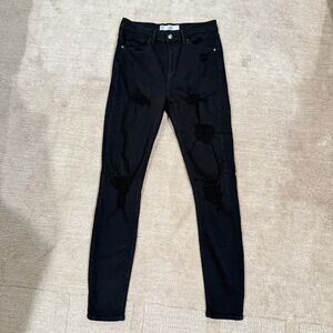 Womens Black Skinny Jeans